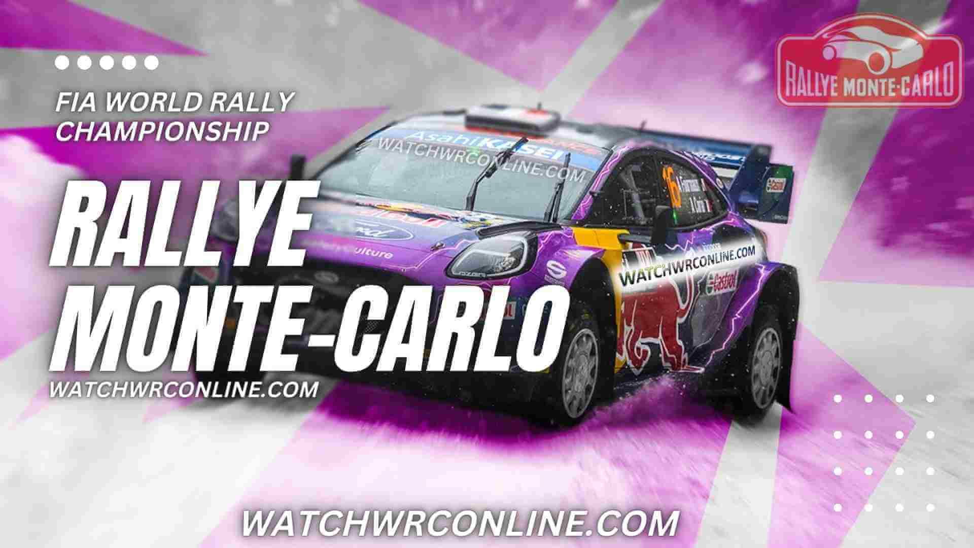 WRC Monte Carlo Rally 2019 In Monaco