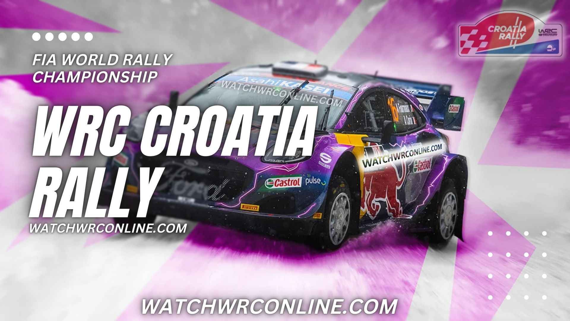 WRC Croatia Rally Live Stream 2023