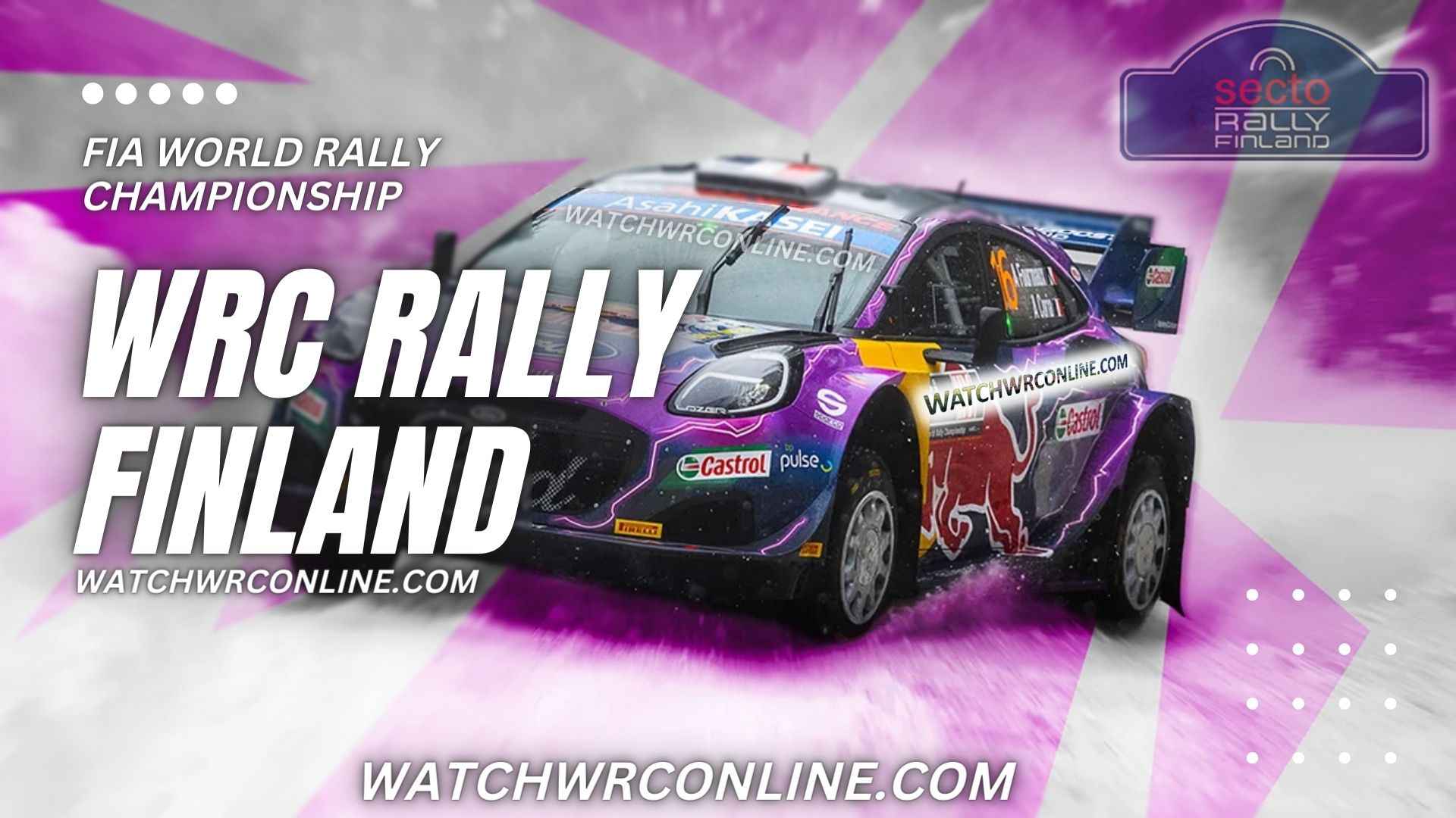 WRC Finland Rally Live Stream 2023